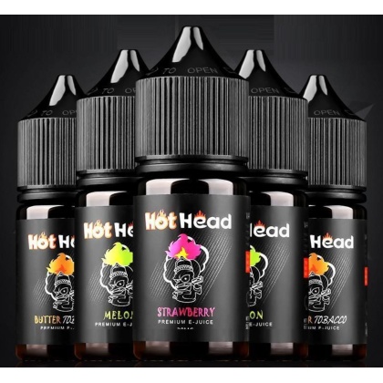 Hot Head 爆脾氣 30ML 小煙油全系列深度導覽｜冰爽直攻 × 味蕾覺醒