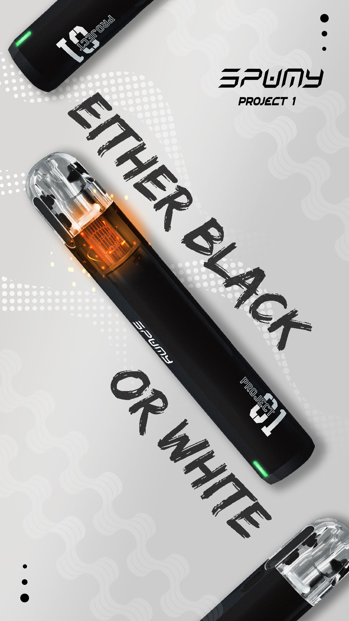 (M1) spumy project 01 斯邦迷 全新七色系 主機 煙彈:圖片 9