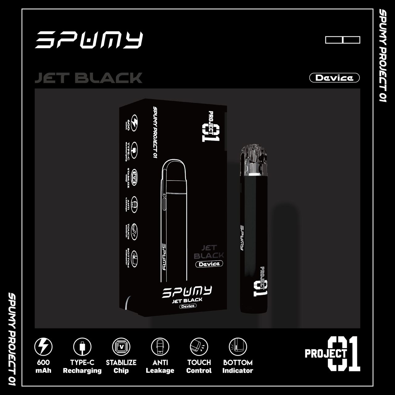 (M1) spumy project 01 斯邦迷 全新七色系 主機 煙彈:圖片 2