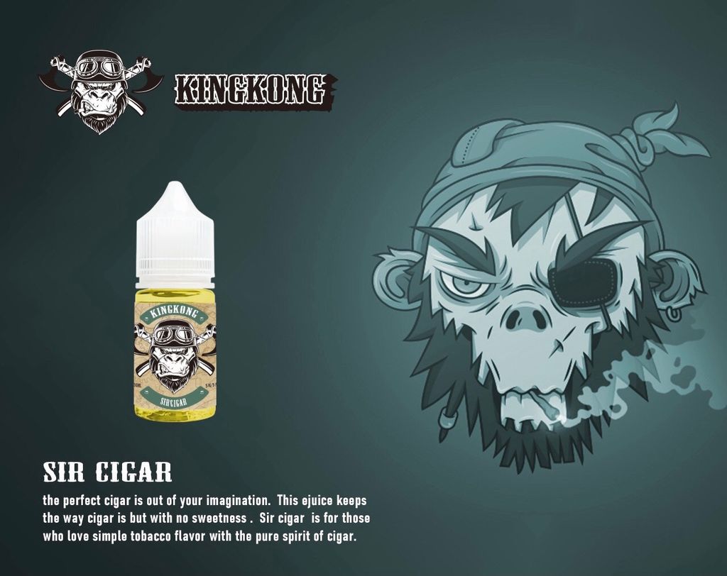 KING KONG 金剛菸草系列小煙油 | 風味進化,重現經典與創意菸草的極致融合:圖片 4